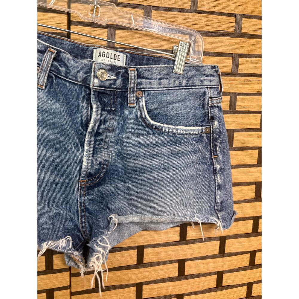 Agolde Denim Shorts Size 27 - Picture 4 of 8